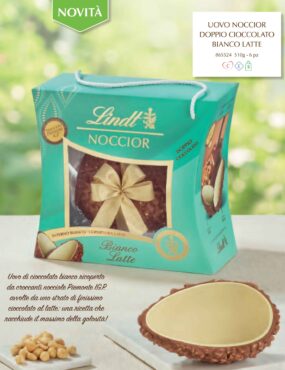 lindt noccior doppio cioccolato bianco latte