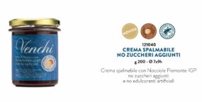 CREMA SPALMABILE NO ZUCCHERO