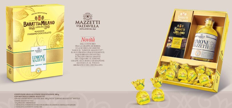 confezione degustazione baratti ciocclato e liquore mazzetti