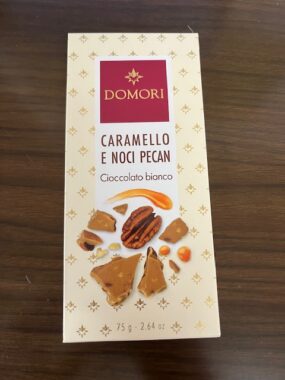 domori tavoletta cioccolato bianco e noci